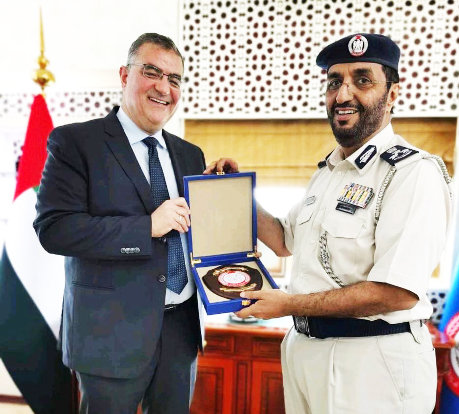 CERTIFICATE OF APPRECIATION FROM ABU DHABI POLICE TO TATWEER